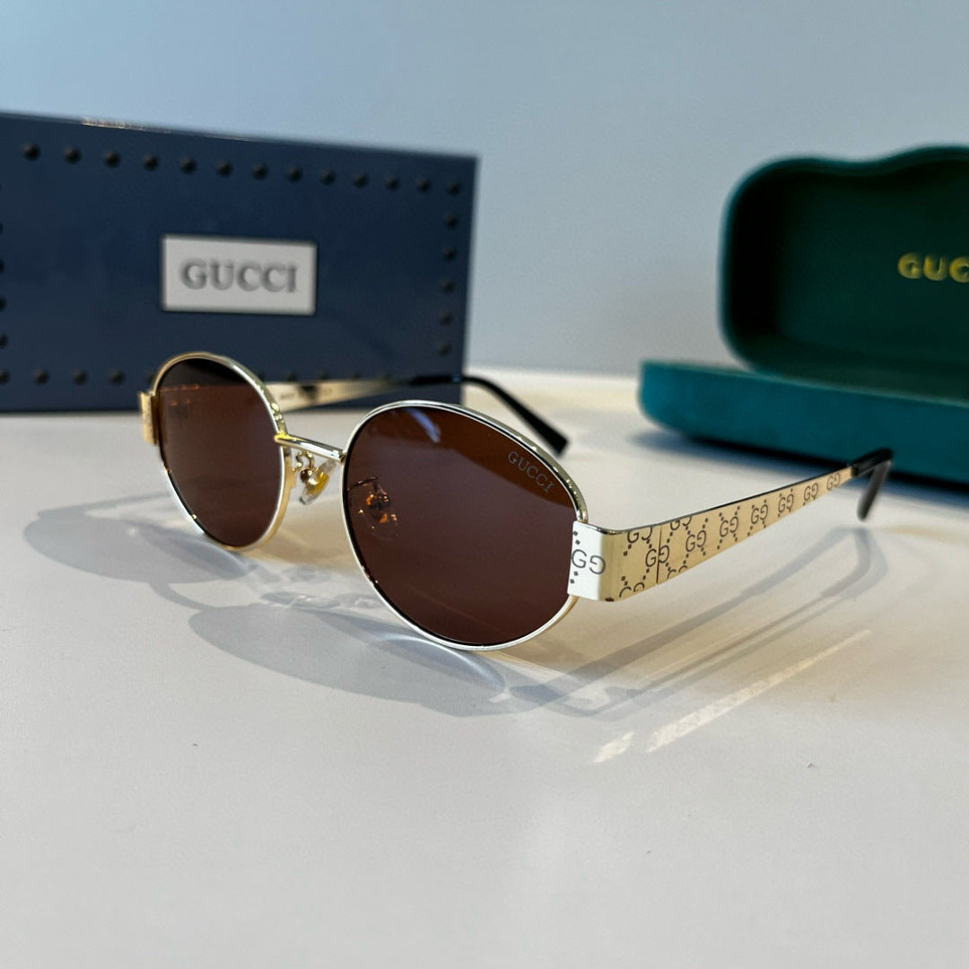 Gucci Oversized Brown Lens Sunglasses for Women - 997672 - detail image 3