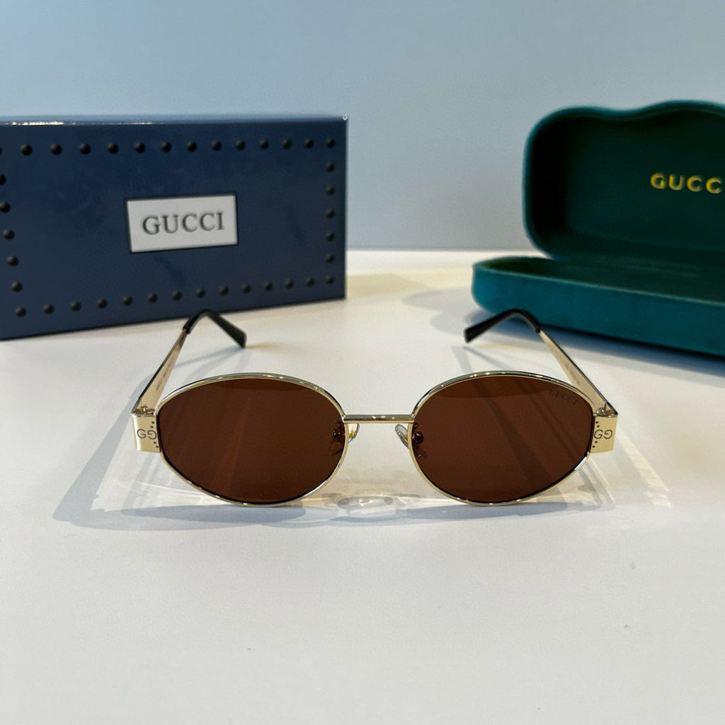 Gucci Oversized Brown Lens Sunglasses for Women - 448848 - detail image 2