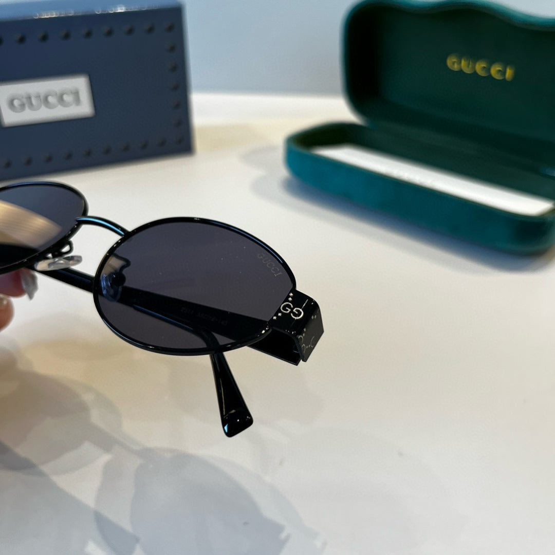 Gucci Oversized Black Lens Sunglasses for Women - 997673 - detail image 7