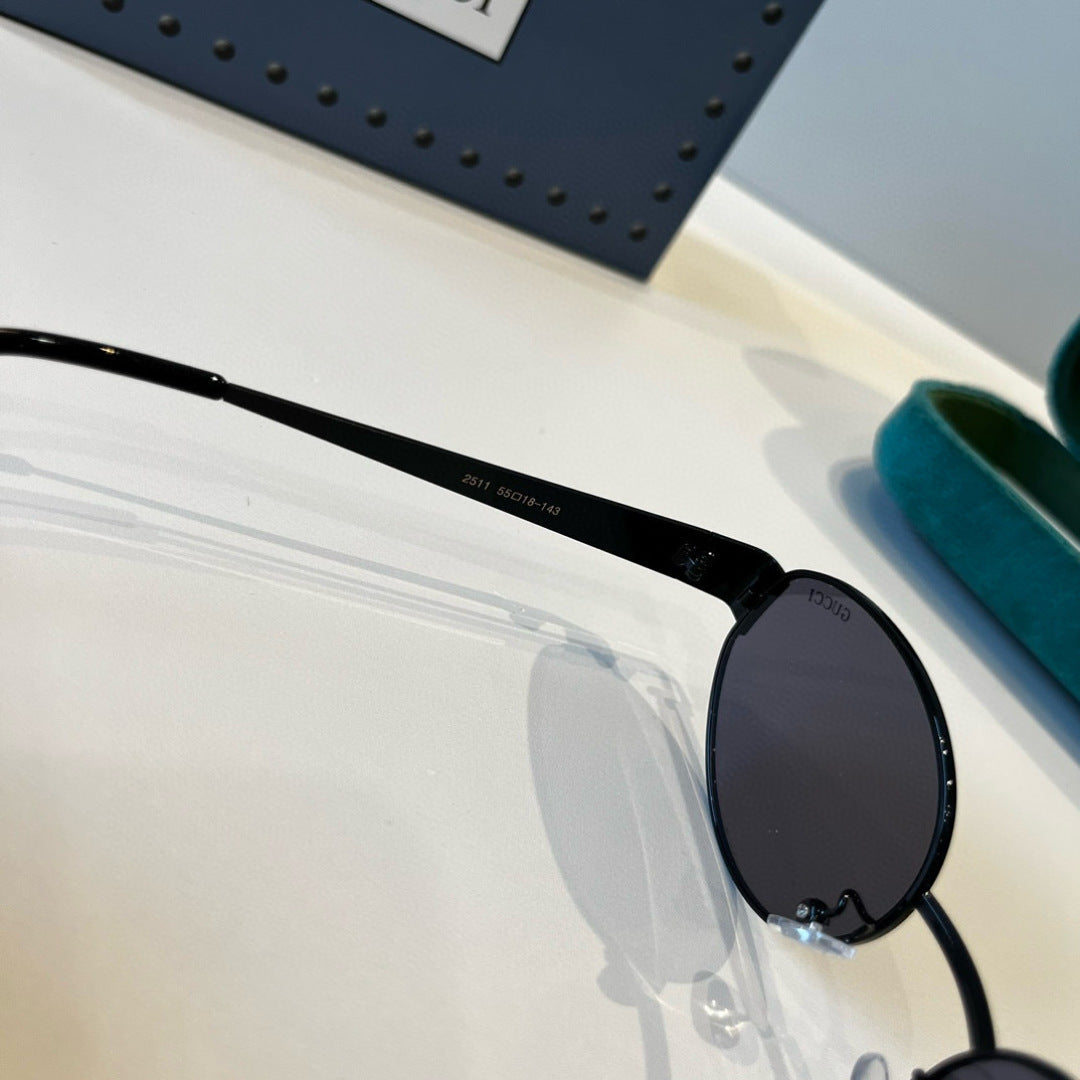 Gucci Oversized Black Lens Sunglasses for Women - 997673 - detail image 5