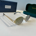 Gucci Oversized Silver Lens Sunglasses for Women - 997674