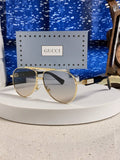 Gucci Aviator Silver Lens Sunglasses for Men & Women - 997533