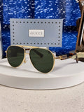 Gucci Aviator Silver Lens Sunglasses for Men & Women - 997535