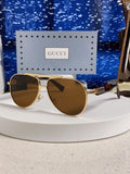 Gucci Aviator Brown Lens Sunglasses for Men & Women - 997536