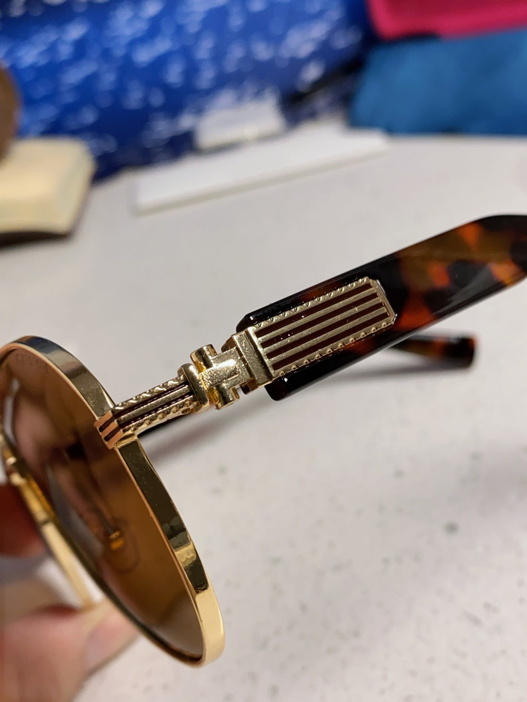 Gucci Aviator Brown Lens Sunglasses for Men & Women - 997536 - detail image 7