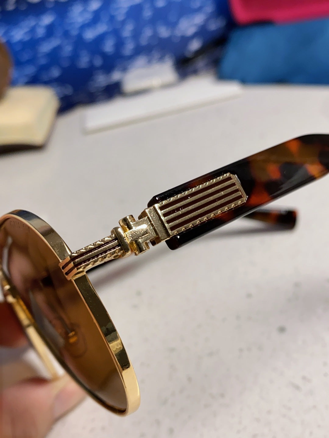 Gucci Aviator Brown Lens Sunglasses for Men & Women - 997536 - detail image 7