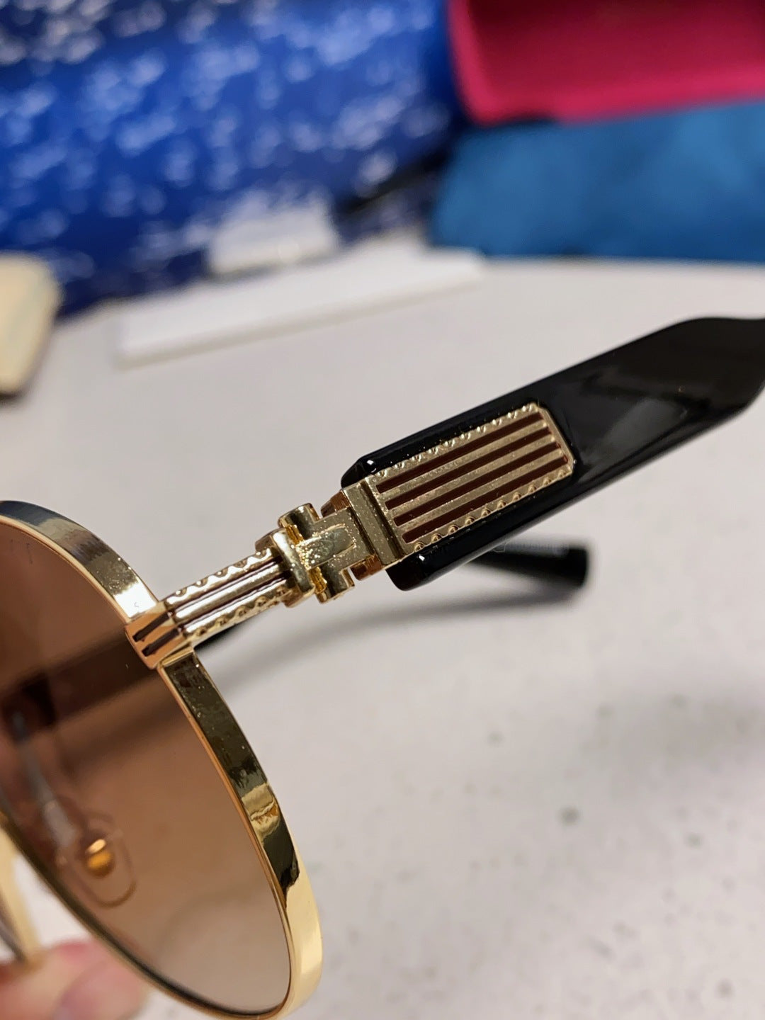 Gucci Aviator Brown Lens Sunglasses for Men & Women - 997537 - detail image 7