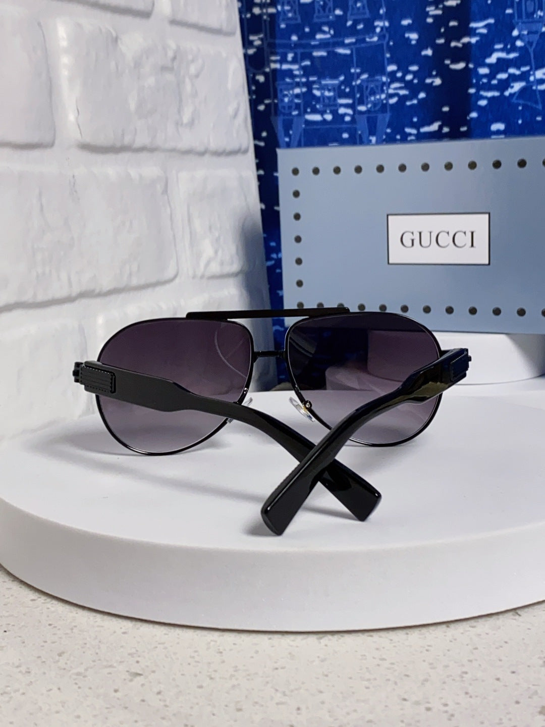 Gucci Aviator Silver Lens Sunglasses for Men & Women - 997539 - detail image 3
