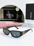 Chanel Round Pink Lens Sunglasses for Men & Women
