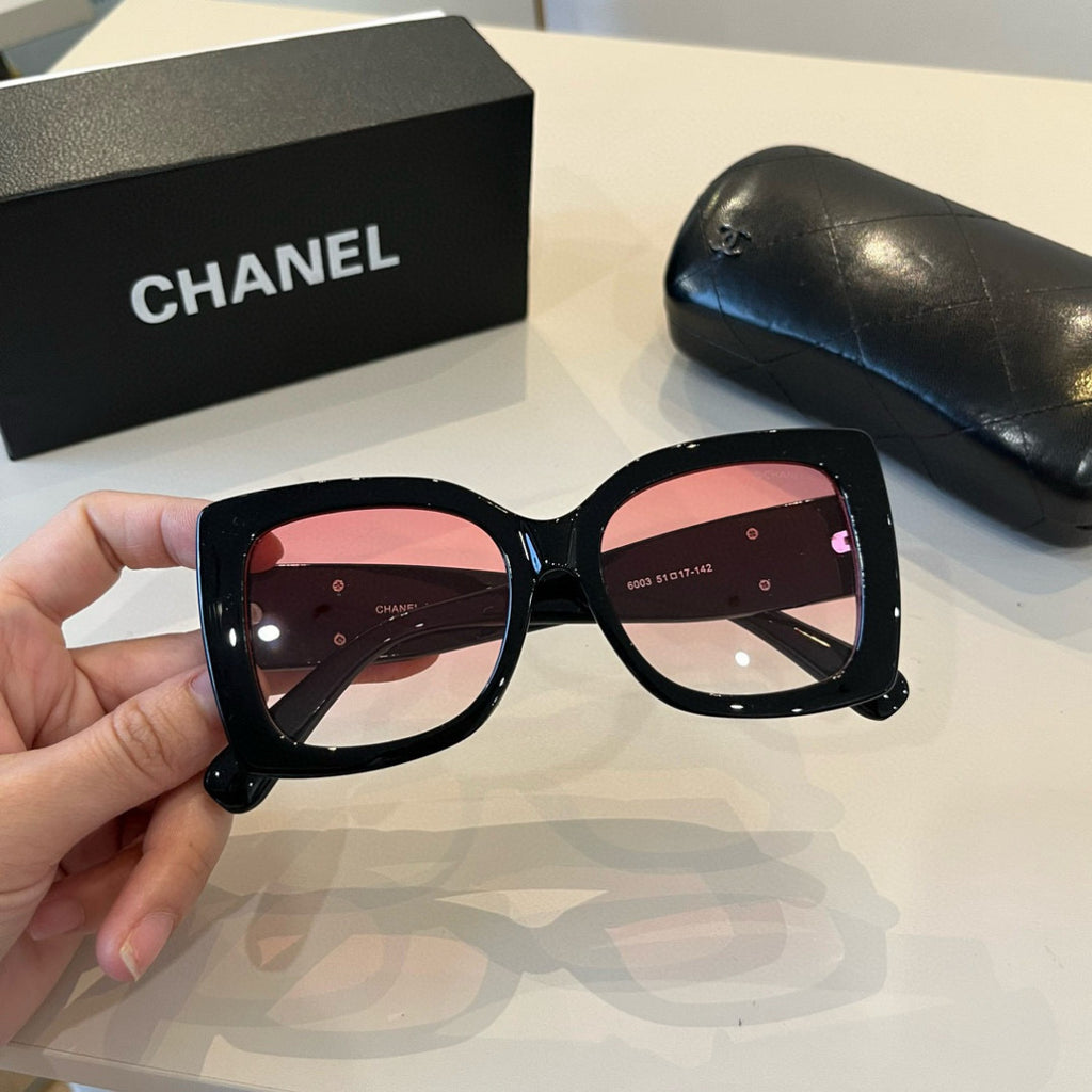 Chanel Fashion Red Lens Sunglasses for Men & Women - 465095 - detail image 4