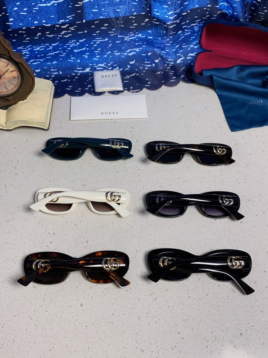Gucci Oval Brown Lens Sunglasses for Men & Women - detail image 11