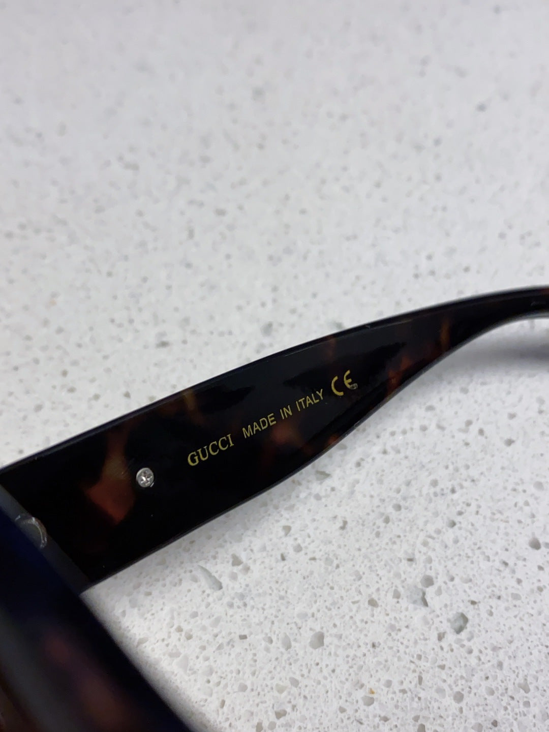 Gucci Oval Black Lens Sunglasses for Men & Women - detail image 8