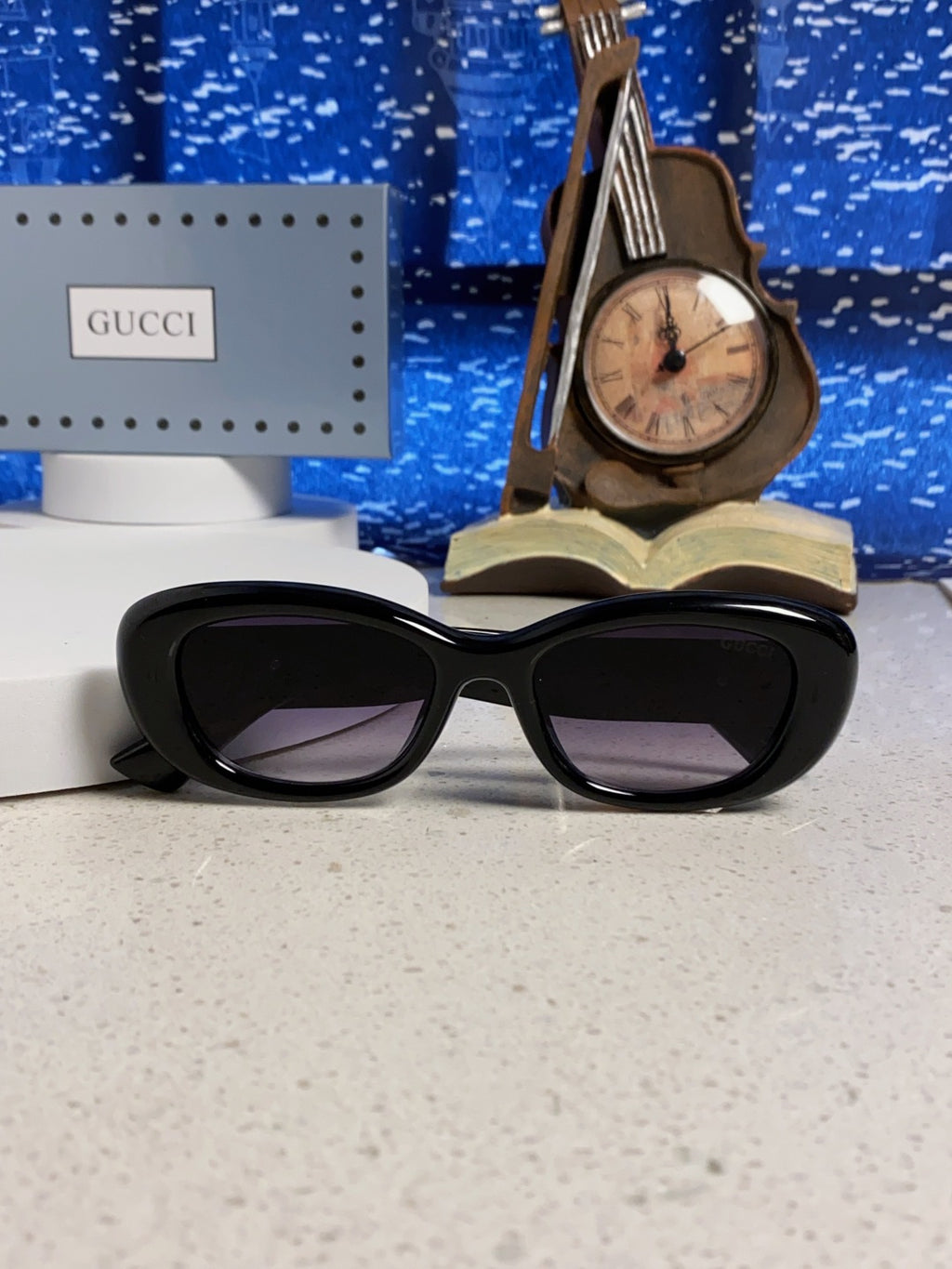 Gucci Oval Silver Lens Sunglasses for Men & Women - 357951 - detail image 9