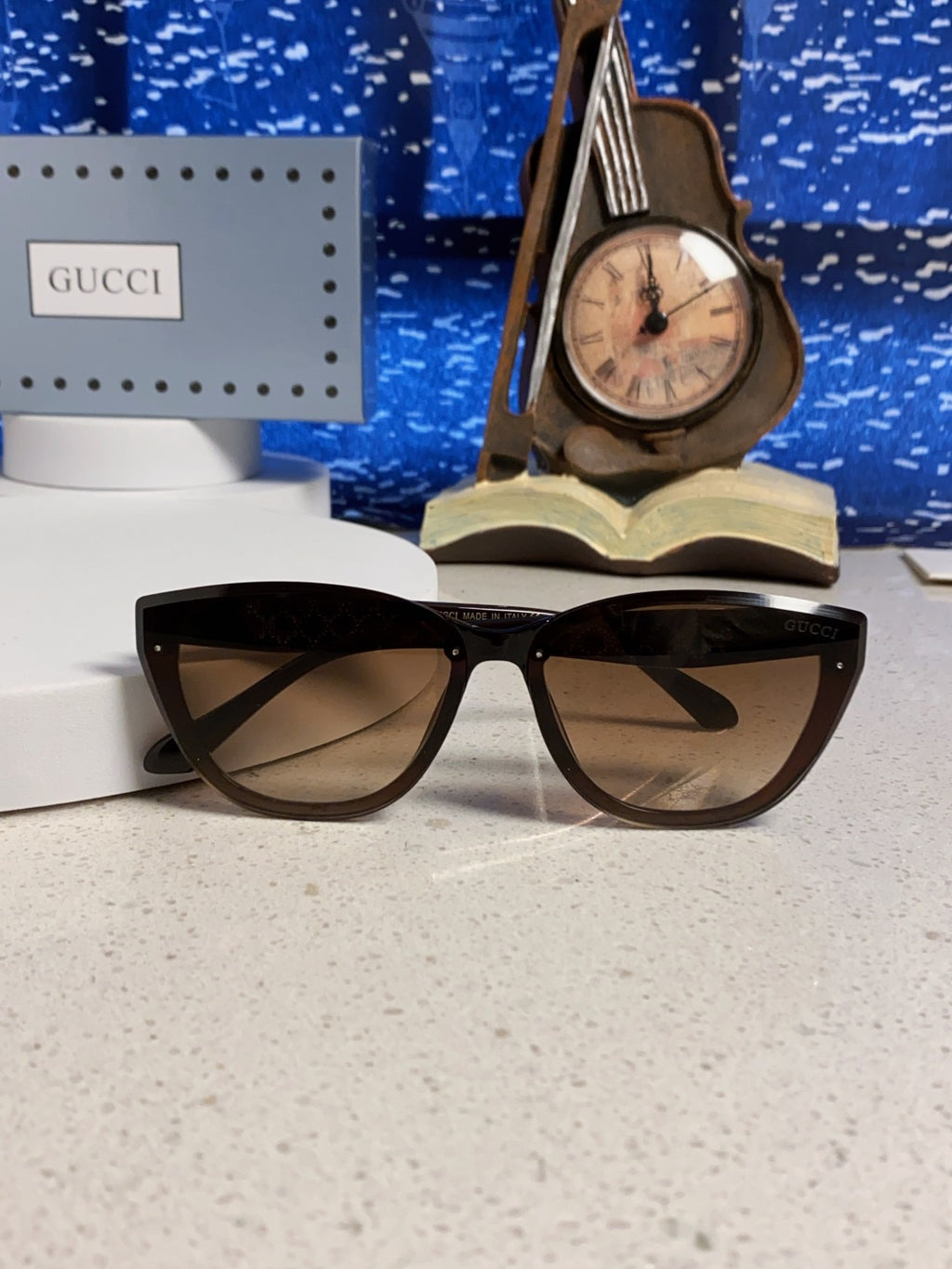 Gucci Cat-Eye Brown Lens Sunglasses for Men & Women - 486326 - detail image 9