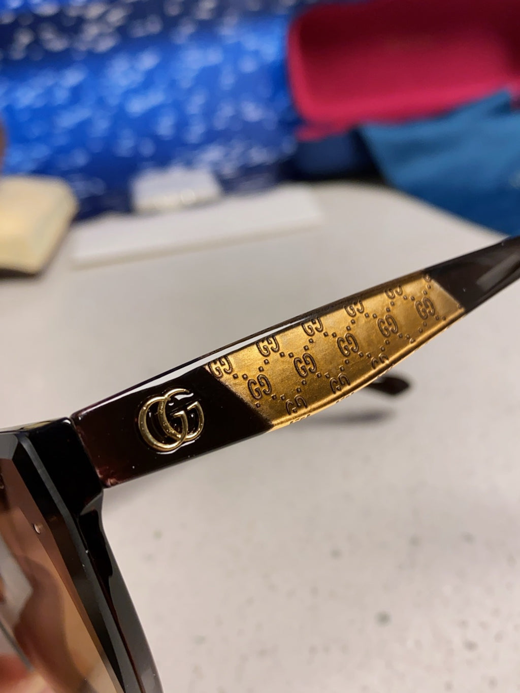 Gucci Cat-Eye Brown Lens Sunglasses for Men & Women - 357955 - detail image 7