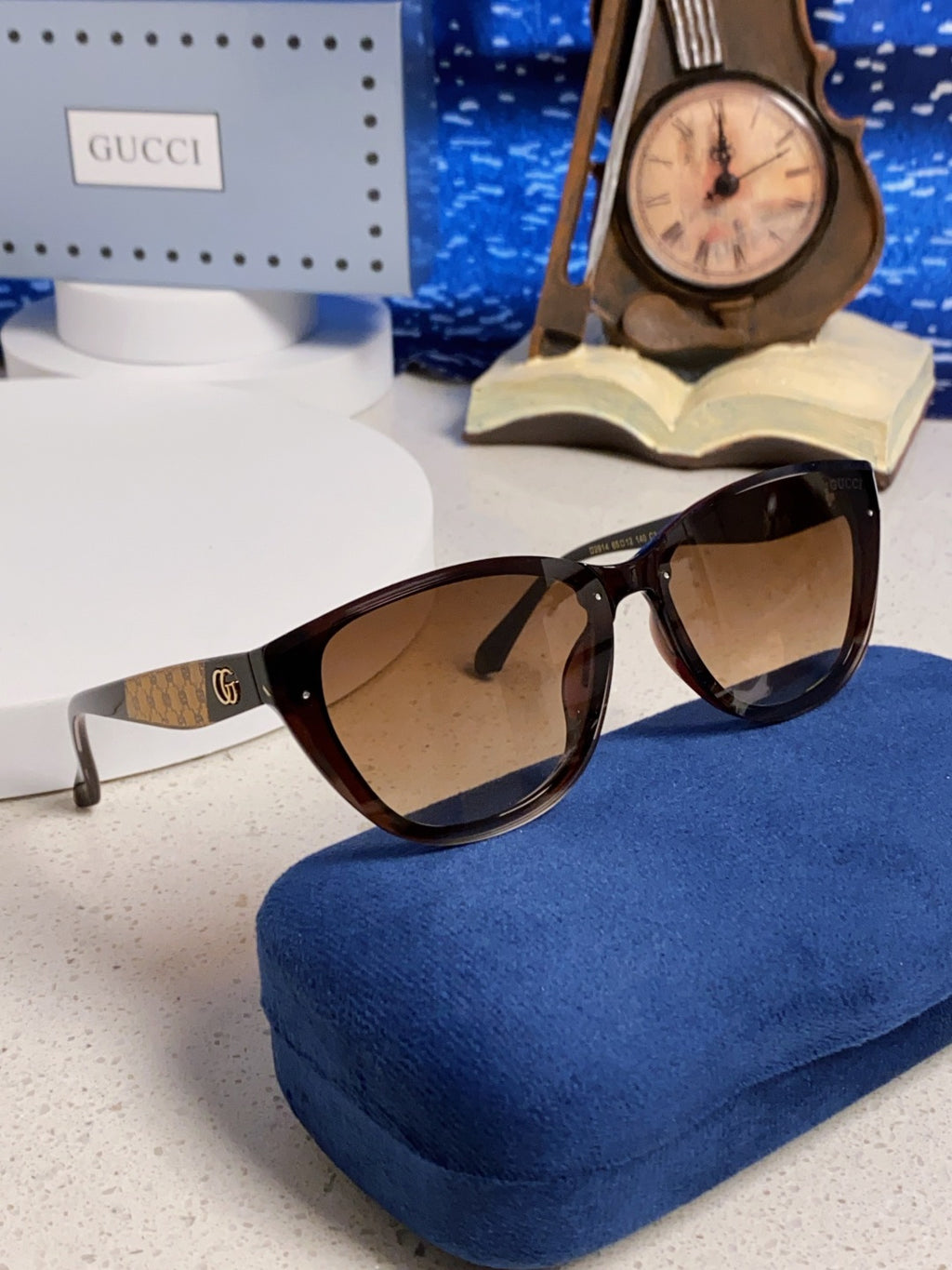 Gucci Cat-Eye Brown Lens Sunglasses for Men & Women - 357955 - detail image 10