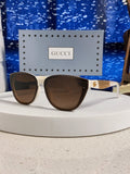 Gucci Cat-Eye Brown Lens Sunglasses for Men & Women - 357956