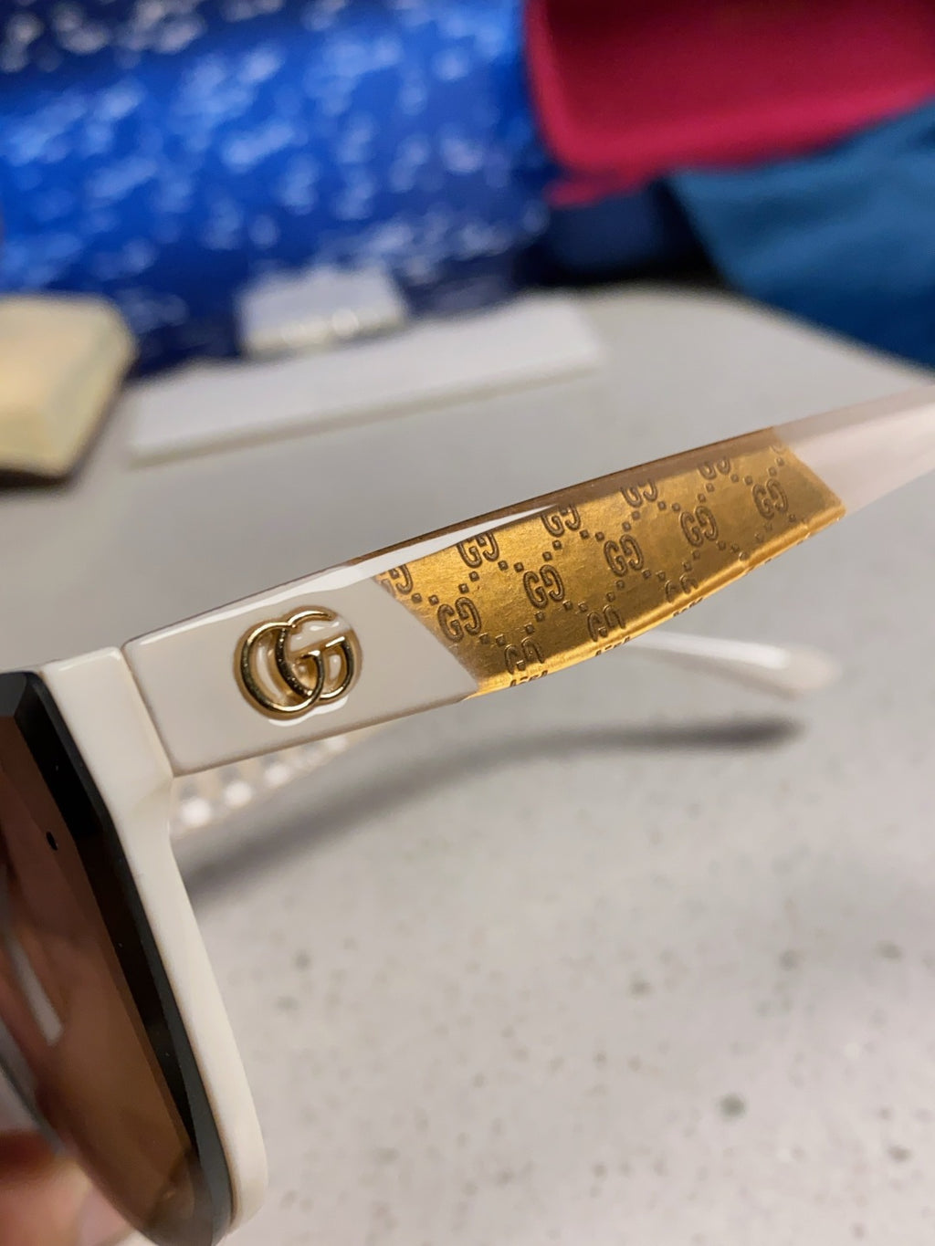 Gucci Cat-Eye Brown Lens Sunglasses for Men & Women - 357956 - detail image 7