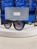 Gucci Cat-Eye Silver Lens Sunglasses for Men & Women - 357957