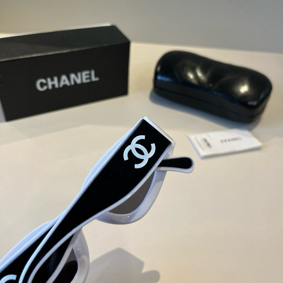 Chanel Fashion Black Lens Sunglasses for Men & Women - 465098 - detail image 6