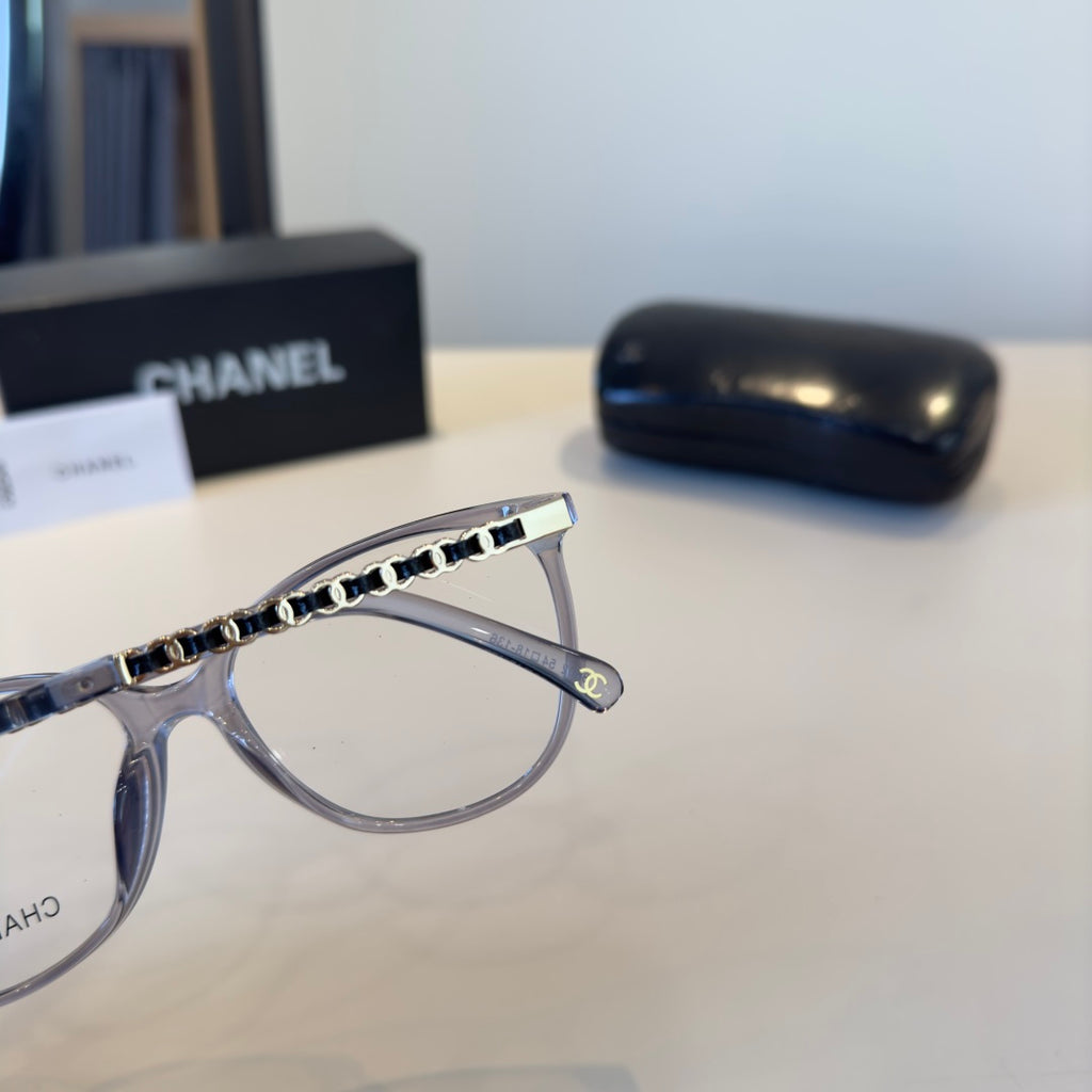 Chanel Blue-Light Fashion Silver Lens Sunglasses for Men & Women - 158291 - detail image 4
