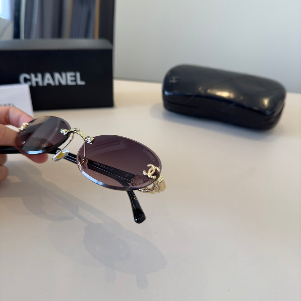 Chanel Fashion Silver Lens Sunglasses for Men & Women - 158300 - detail image 9