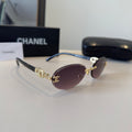 Chanel Fashion Silver Lens Sunglasses for Men & Women - 158300