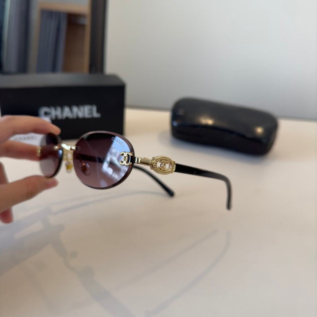 Chanel Fashion Silver Lens Sunglasses for Men & Women - 158300 - detail image 4