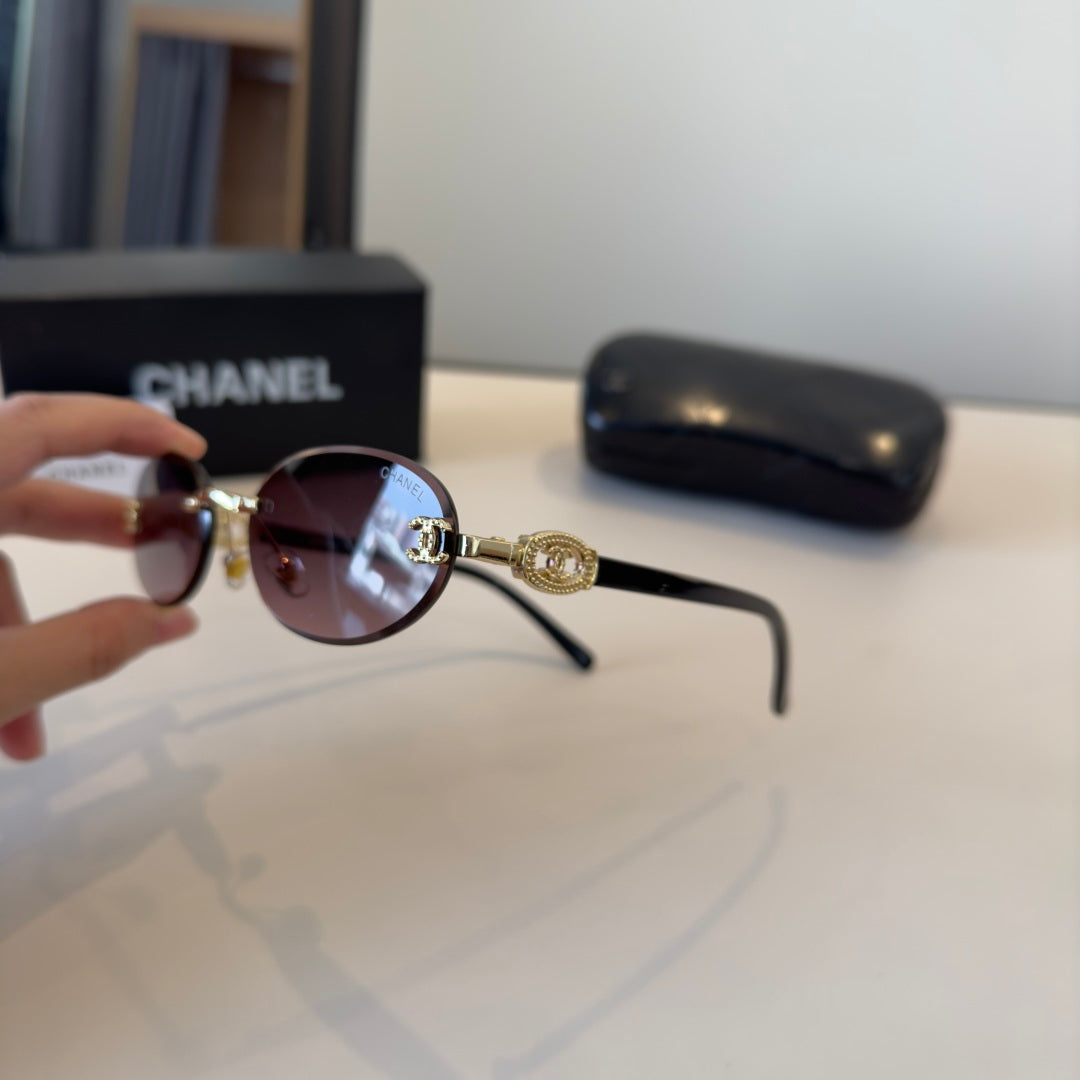 Chanel Fashion Silver Lens Sunglasses for Men & Women - 158300 - detail image 4