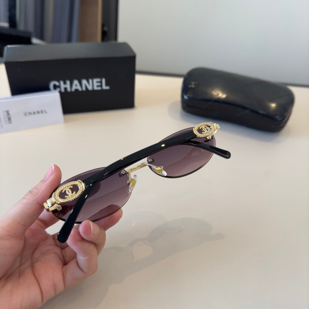 Chanel Fashion Silver Lens Sunglasses for Men & Women - 158300 - detail image 8