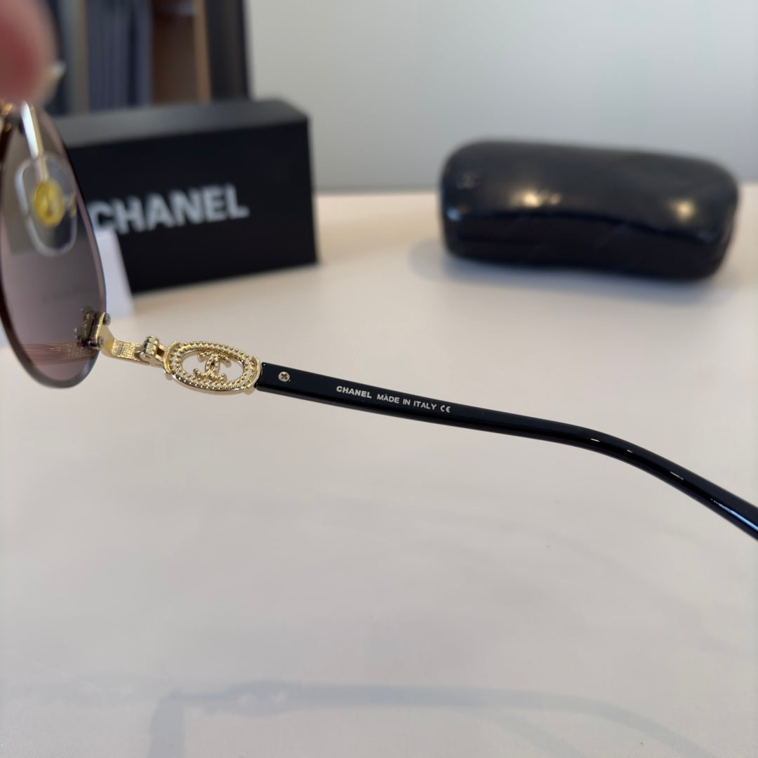 Chanel Fashion Silver Lens Sunglasses for Men & Women - 158300 - detail image 5