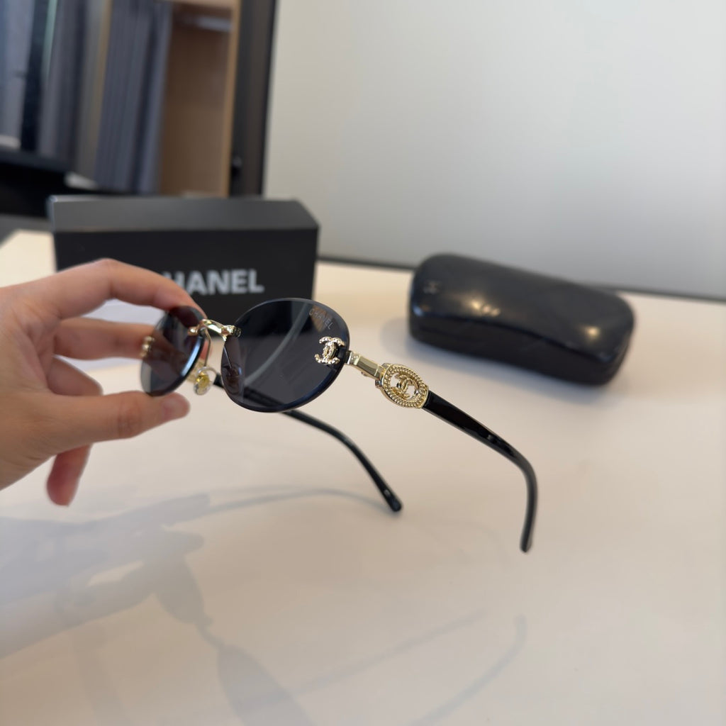 Chanel Fashion Silver Lens Sunglasses for Men & Women - 158301 - detail image 3