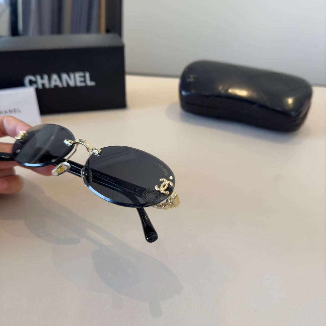 Chanel Fashion Silver Lens Sunglasses for Men & Women - 158301 - detail image 8