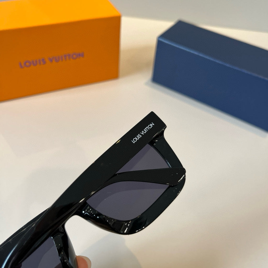 Louis Vuitton 7782 Fashion Black Lens Sunglasses for Men & Women - detail image 8