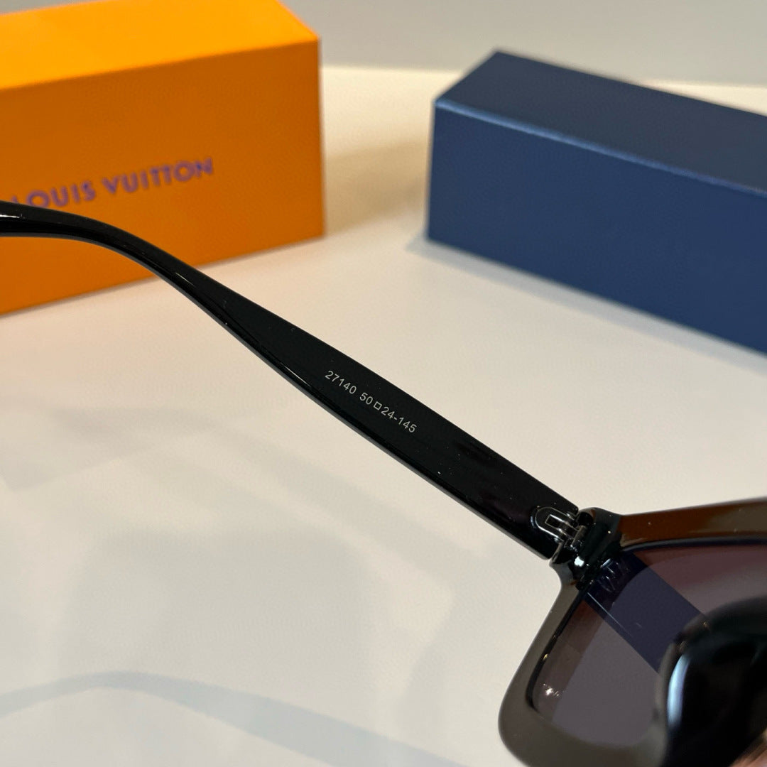 Louis Vuitton 7782 Fashion Black Lens Sunglasses for Men & Women - detail image 6
