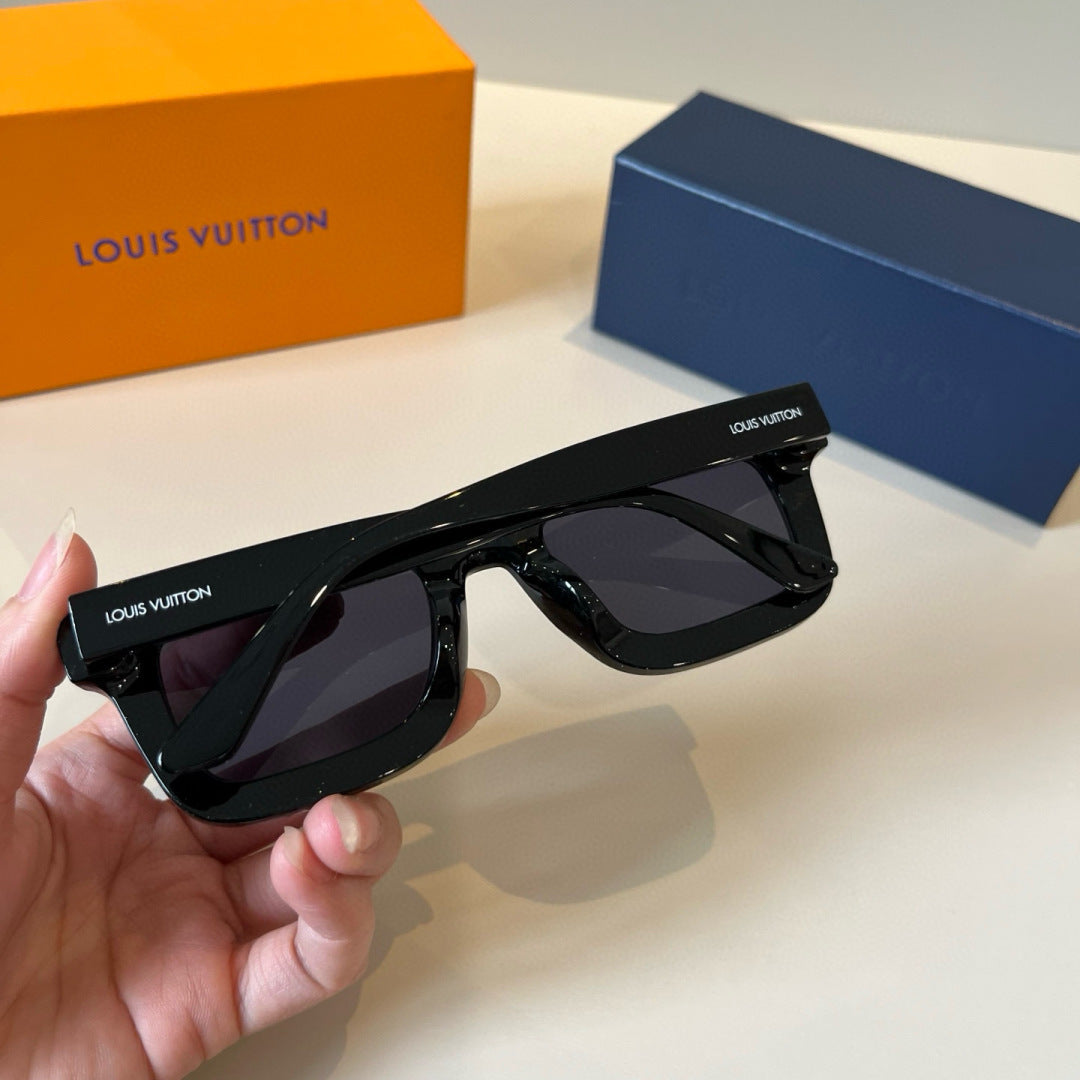 Louis Vuitton 7782 Fashion Black Lens Sunglasses for Men & Women - detail image 7