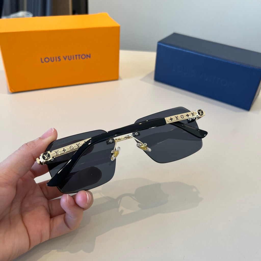Louis Vuitton Fashion Blue Lens Sunglasses for Men & Women - 997404 - detail image 8
