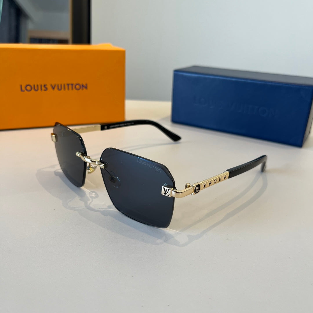 Louis Vuitton Fashion Blue Lens Sunglasses for Men & Women - 997404 - detail image 3