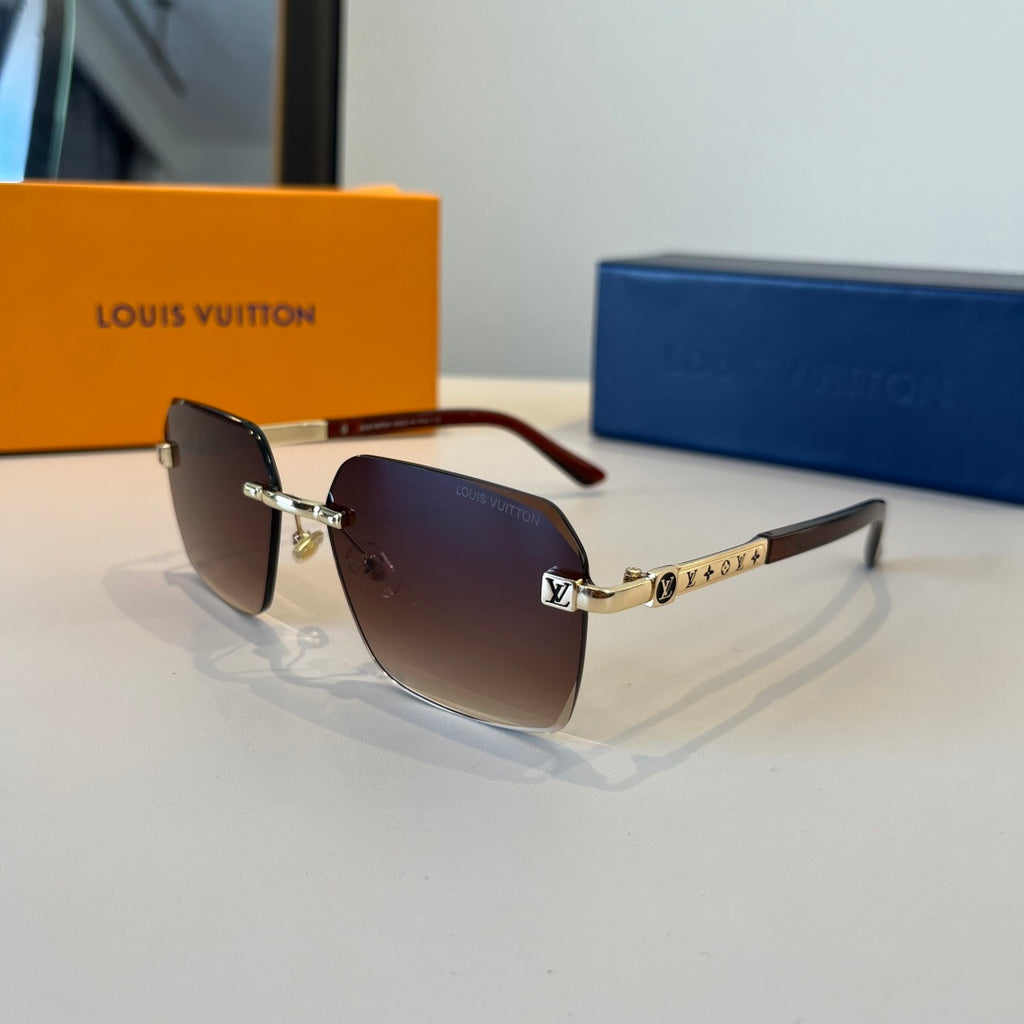 Louis Vuitton Fashion Red Lens Sunglasses for Men & Women - 997405 - detail image 3