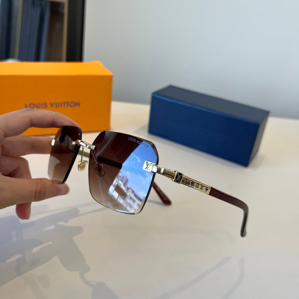 Louis Vuitton Fashion Red Lens Sunglasses for Men & Women - 997405 - detail image 4