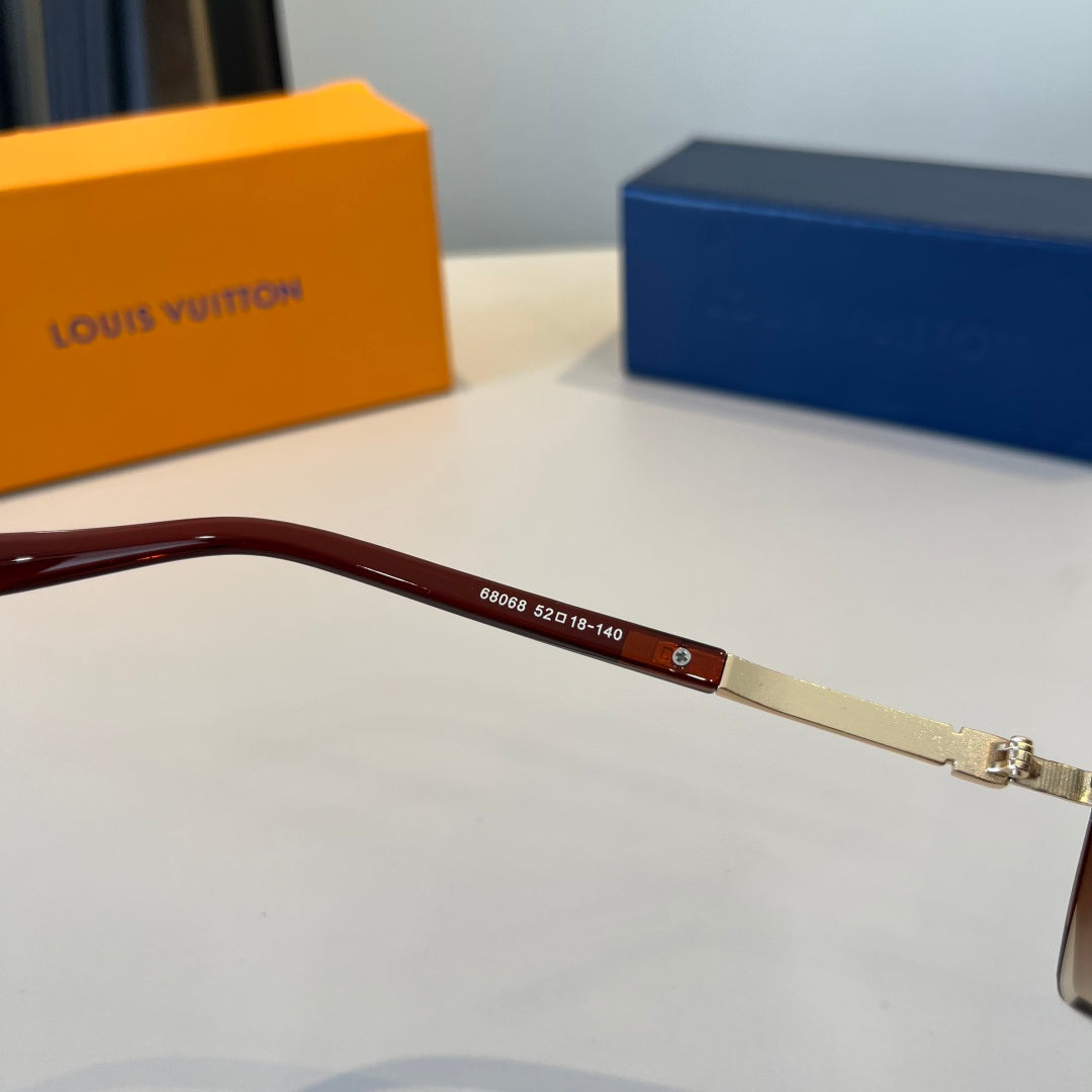Louis Vuitton Fashion Red Lens Sunglasses for Men & Women - 997405 - detail image 6