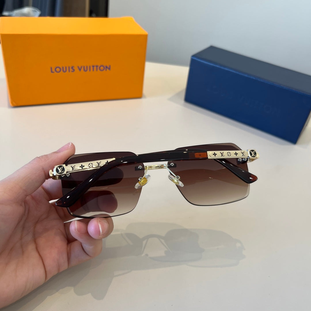 Louis Vuitton Fashion Red Lens Sunglasses for Men & Women - 997405 - detail image 8