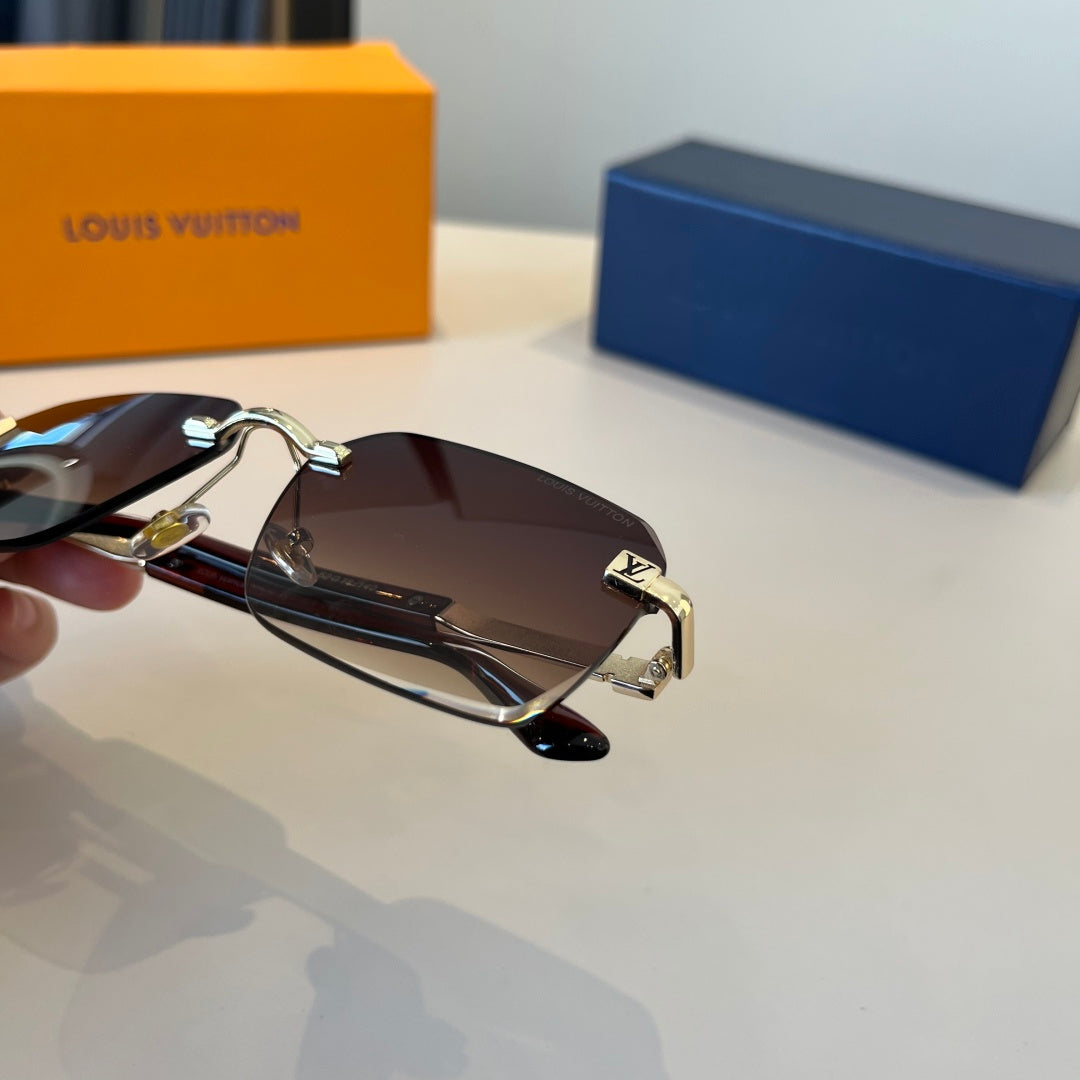 Louis Vuitton Fashion Red Lens Sunglasses for Men & Women - 997405 - detail image 9