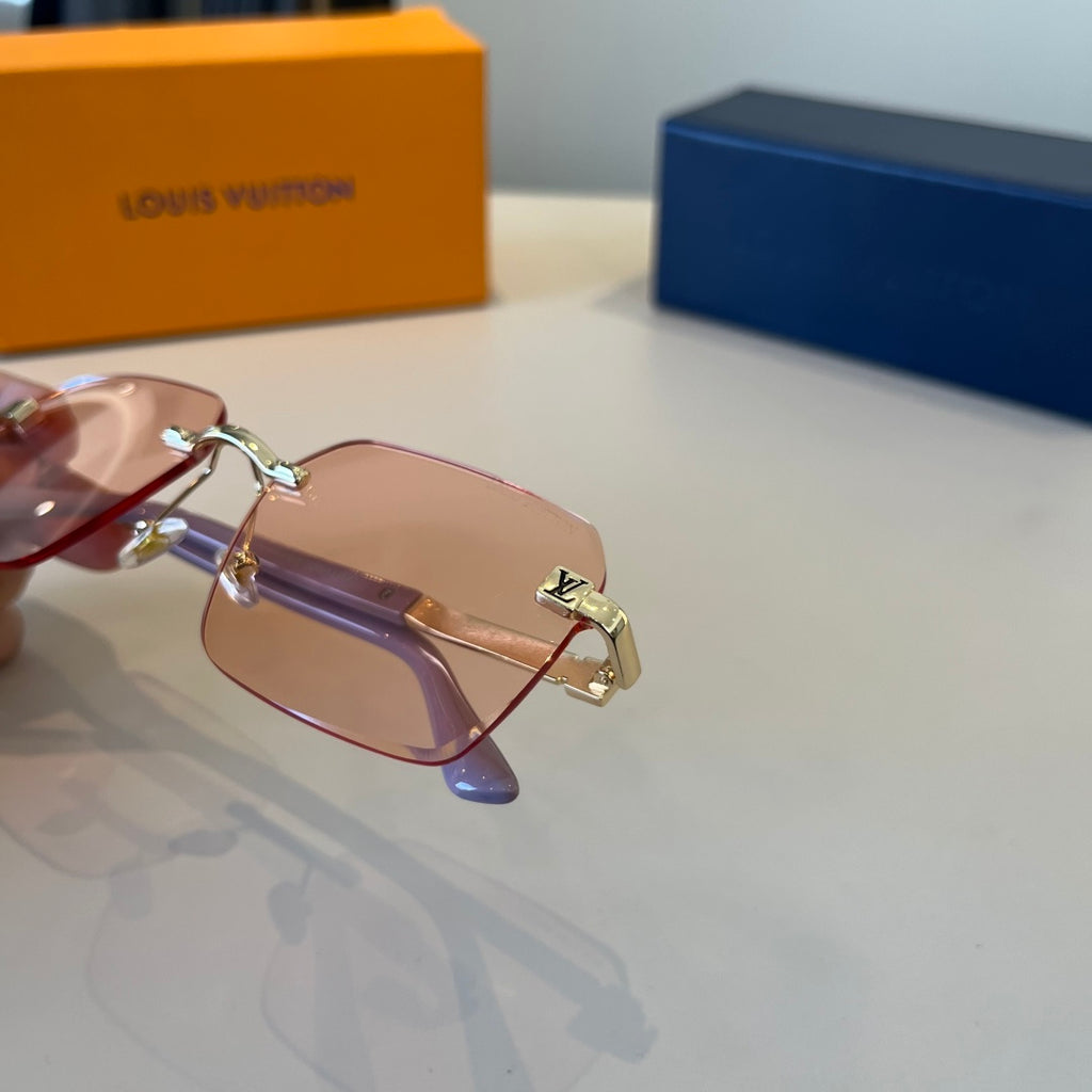 Louis Vuitton Fashion Gold Lens Sunglasses for Men & Women - 997406 - detail image 8