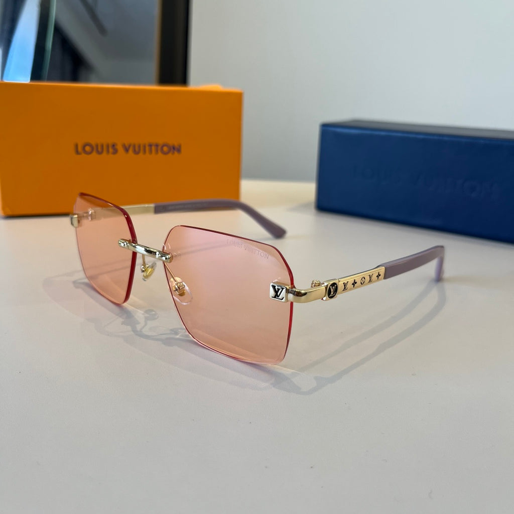 Louis Vuitton Fashion Gold Lens Sunglasses for Men & Women - 357679 - detail image 3