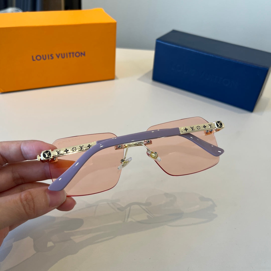 Louis Vuitton Fashion Gold Lens Sunglasses for Men & Women - 997406 - detail image 7