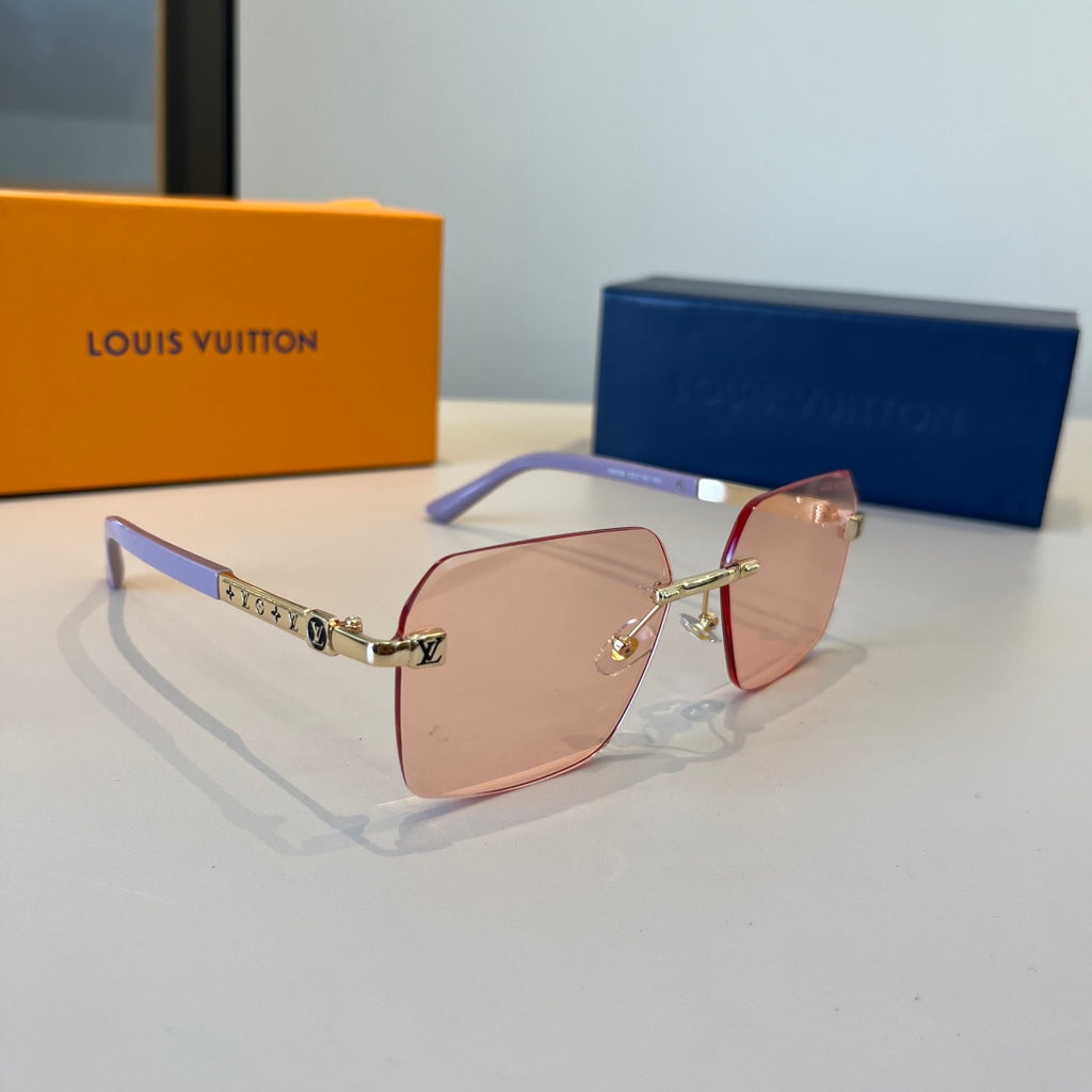 Louis Vuitton Fashion Gold Lens Sunglasses for Men & Women - 486280