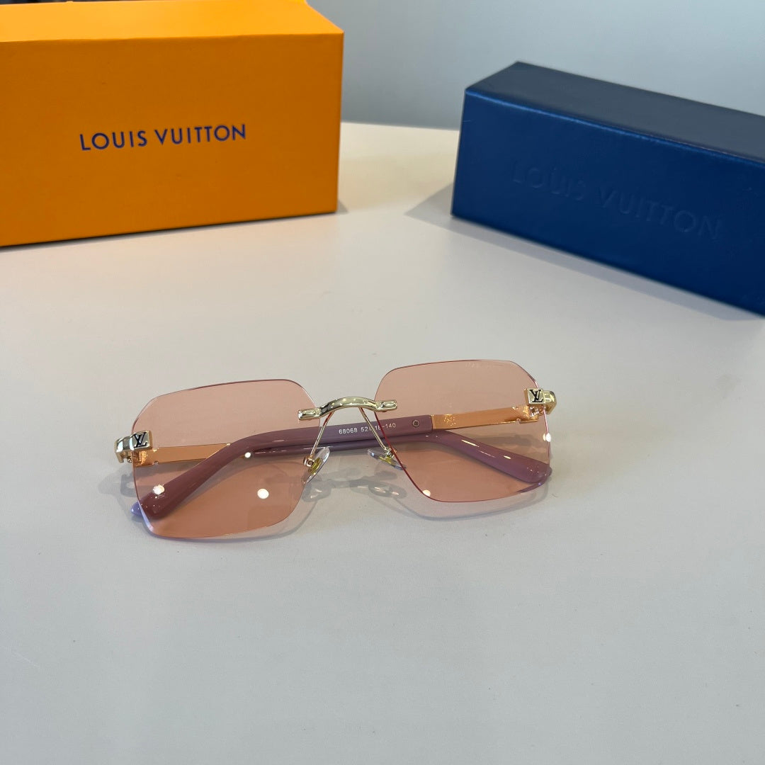 Louis Vuitton Fashion Gold Lens Sunglasses for Men & Women - 997406 - detail image 9