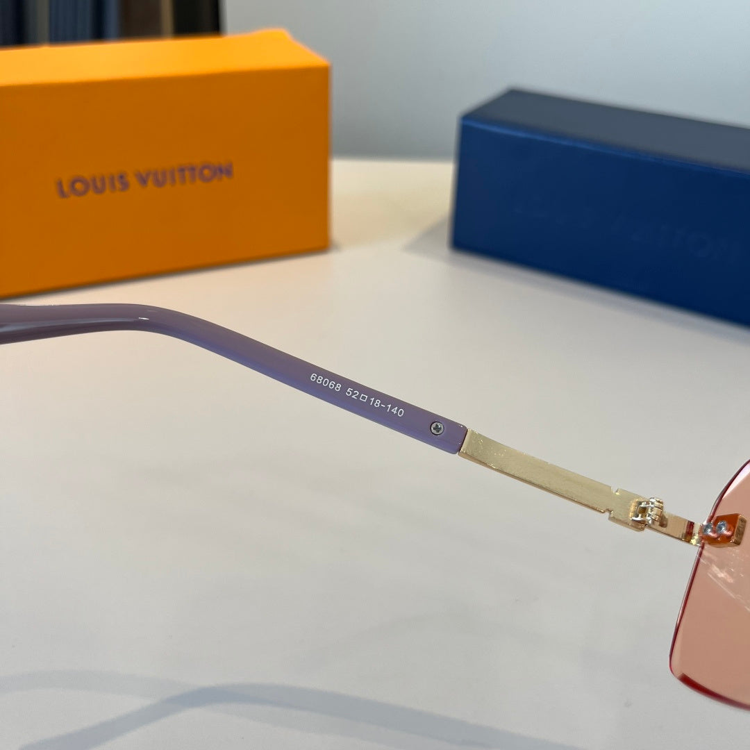 Louis Vuitton Fashion Gold Lens Sunglasses for Men & Women - 486280 - detail image 5