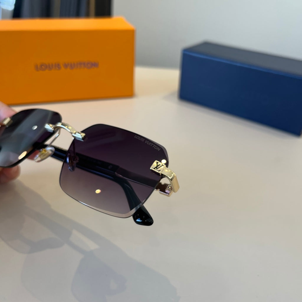 Louis Vuitton Fashion Silver Lens Sunglasses for Men & Women - 997407 - detail image 9